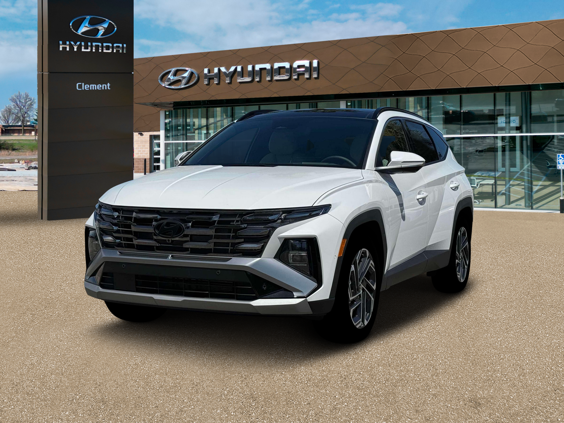 New 2026 White Hyundai Limited AWD image 1