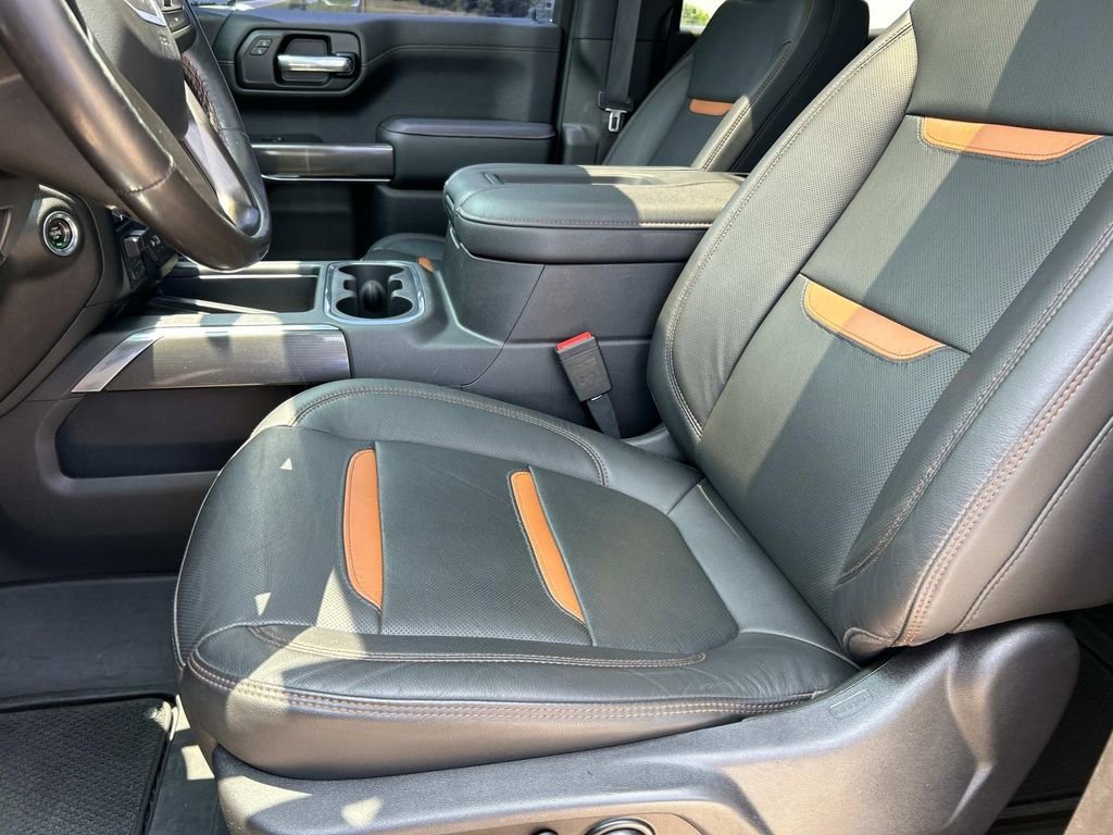 Used 2021 Satin Steel Metallic GMC AT4 image 28