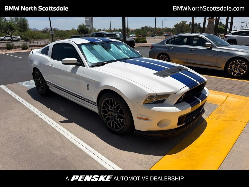 Used 2013 Performance White Ford Shelby GT500 image 1