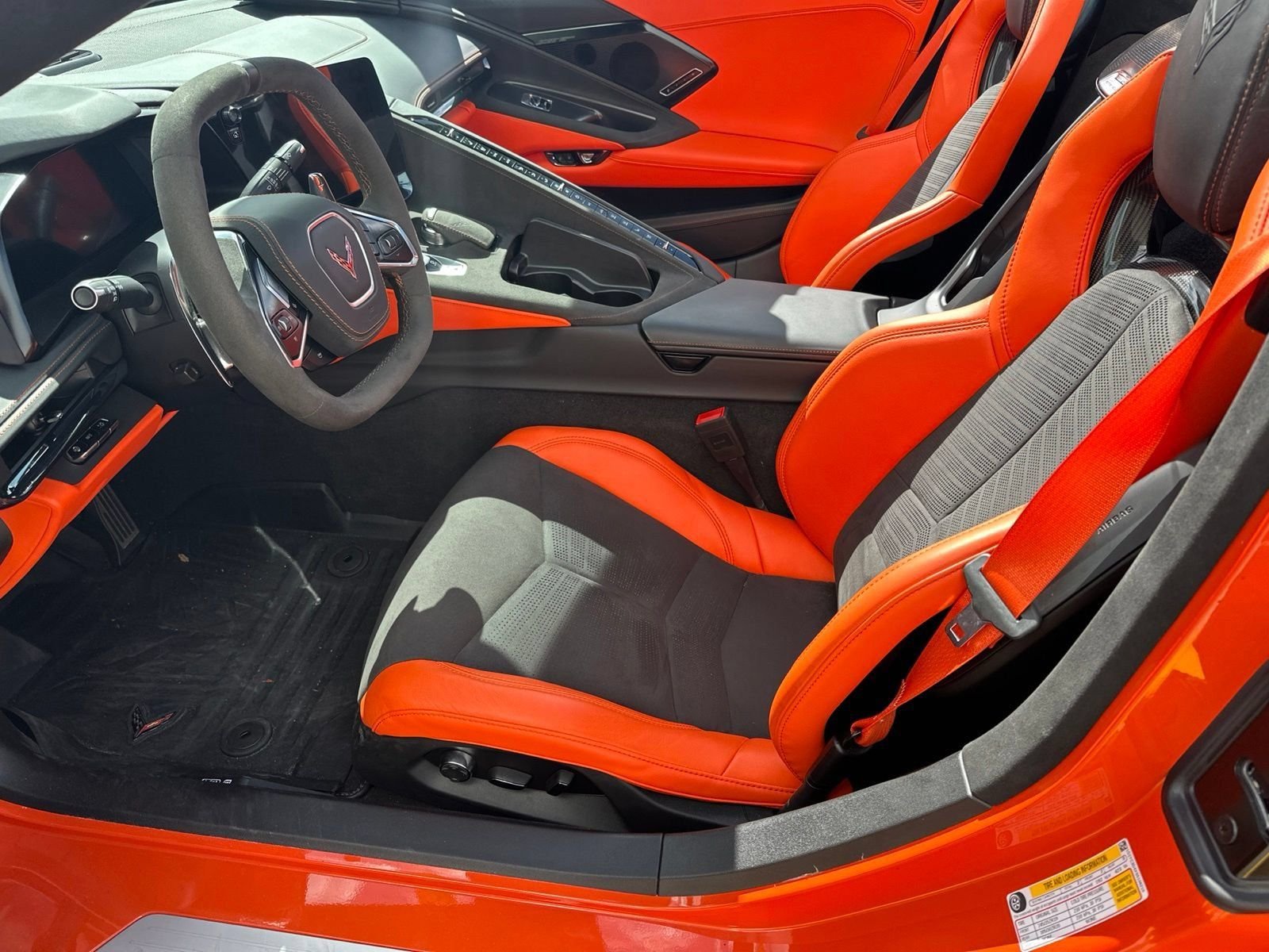 Used 2025 Sebring Orange Tintcoat Chevrolet Stingray image 9