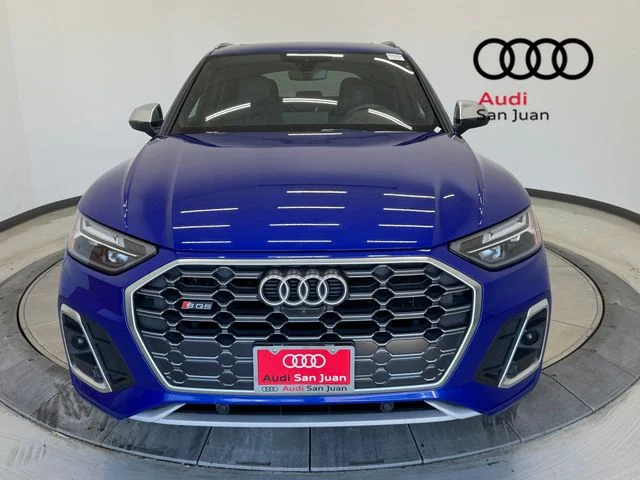 Used 2022 Blue Audi Premium Plus image 2