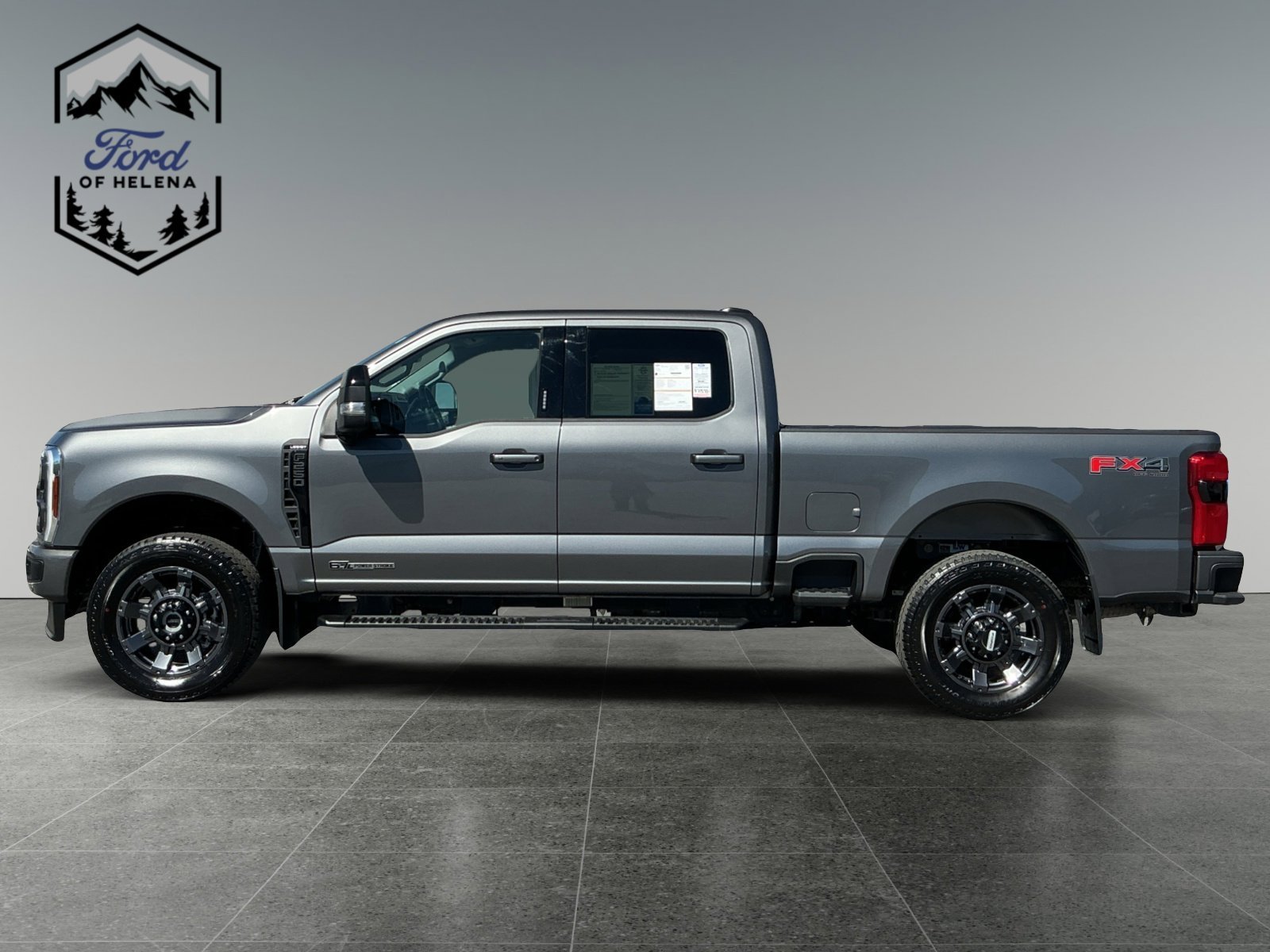 Certified Used 2024 Light Blue Clearcoat Metallic Ford LARIAT image 2