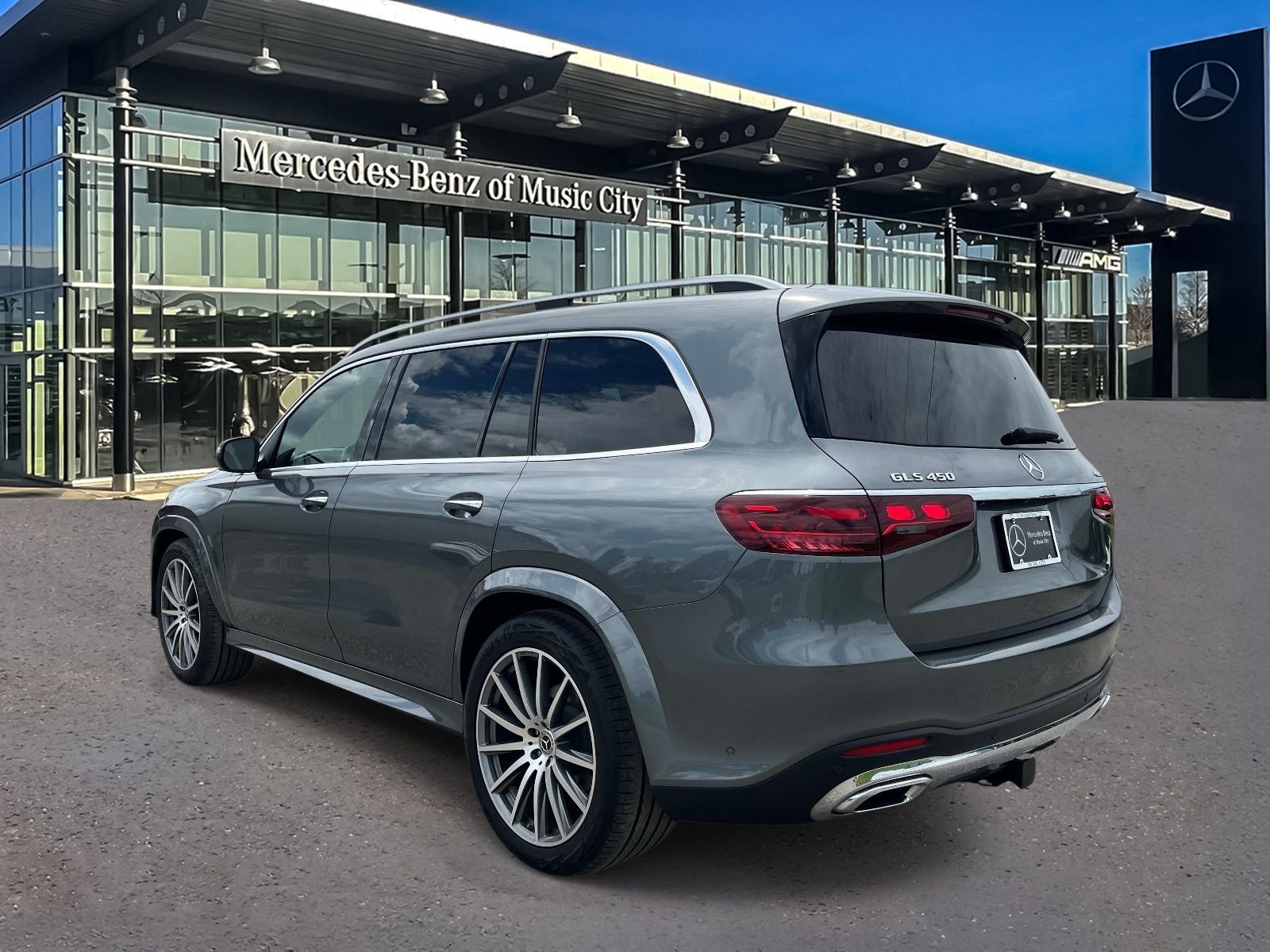 Certified Used 2025 Selenite Grey Metallic Mercedes-Benz GLS 450 image 5
