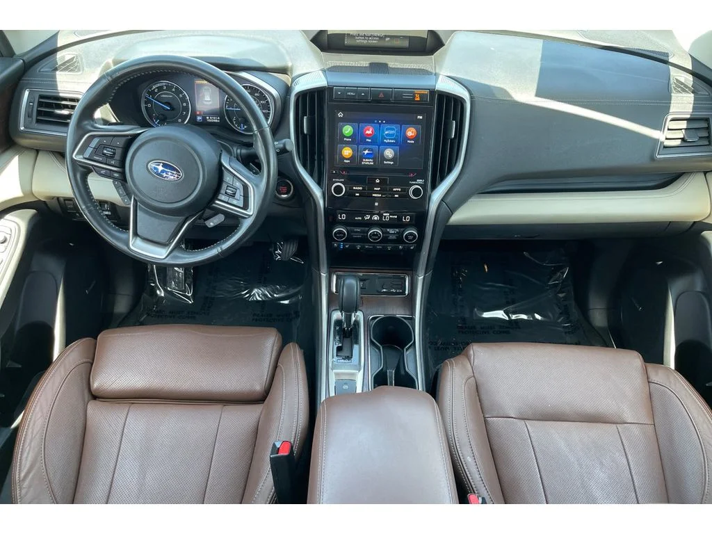 Used 2021 Crystal White Pearl Subaru Touring image 15