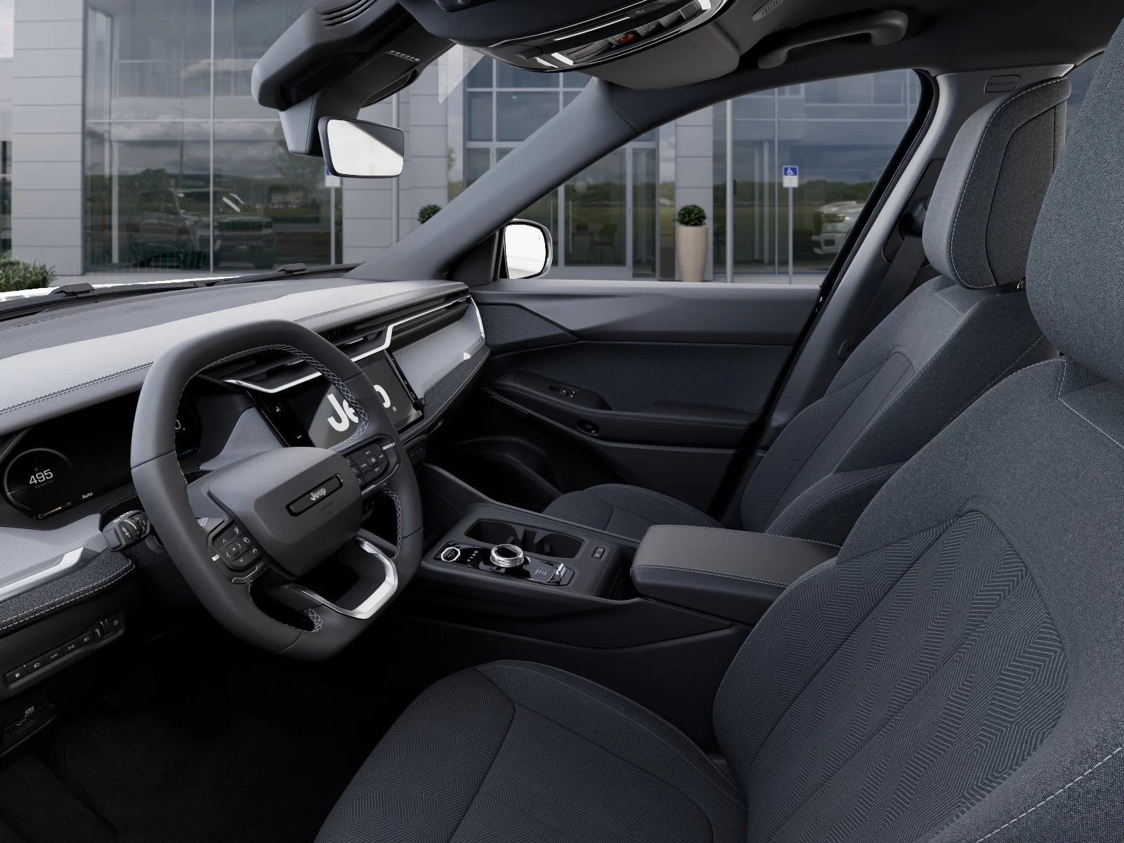 New 2026 Diamond Black Crystal Pearlcoat Jeep Laredo image 23