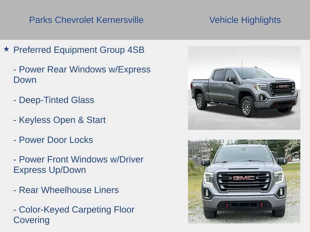Used 2021 Gray GMC AT4 image 11