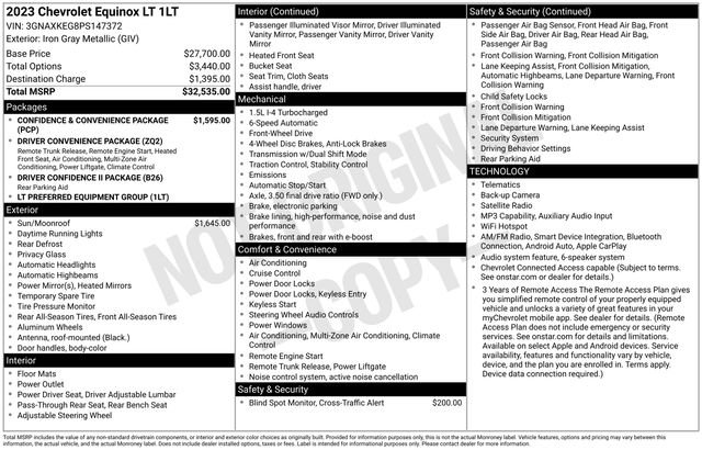 Used 2023 Gray Chevrolet LT image 25
