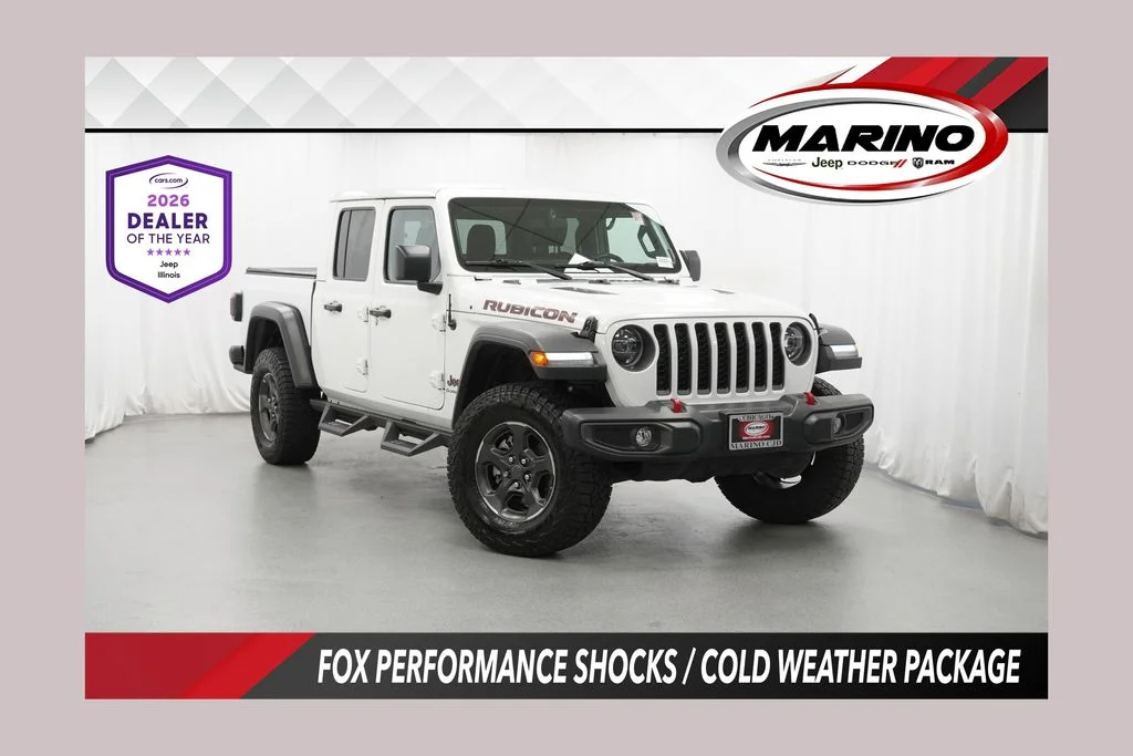 Certified Used 2022 White Jeep Rubicon image 1