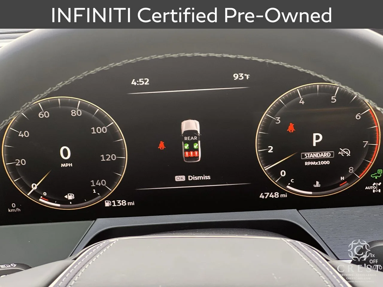 Certified Used 2026 Radiant White INFINITI SPORT image 17