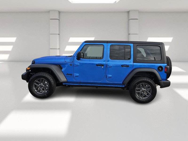New 2026 Hydro Blue Pearl-Coat Exterior Paint Jeep SPORT S 4 DOOR 4X4 image 2