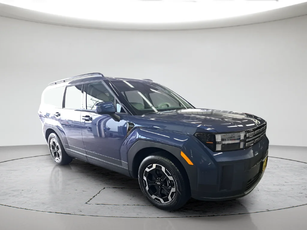 New 2026 Blue Hyundai SEL image 3