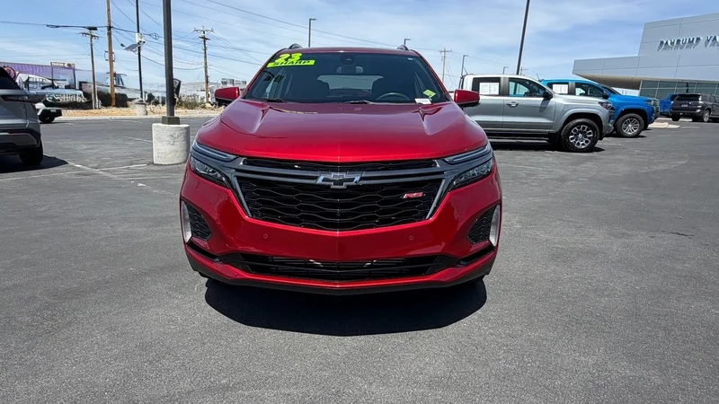Used 2023 Radiant Red Tintcoat Chevrolet RS image 8