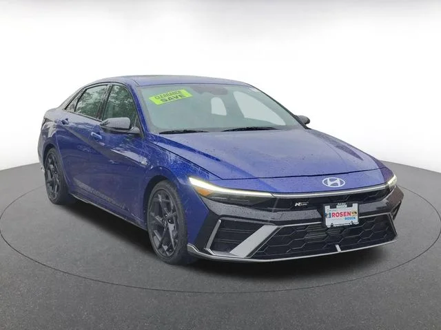 Certified Used 2025 Blue Hyundai N Line image 1