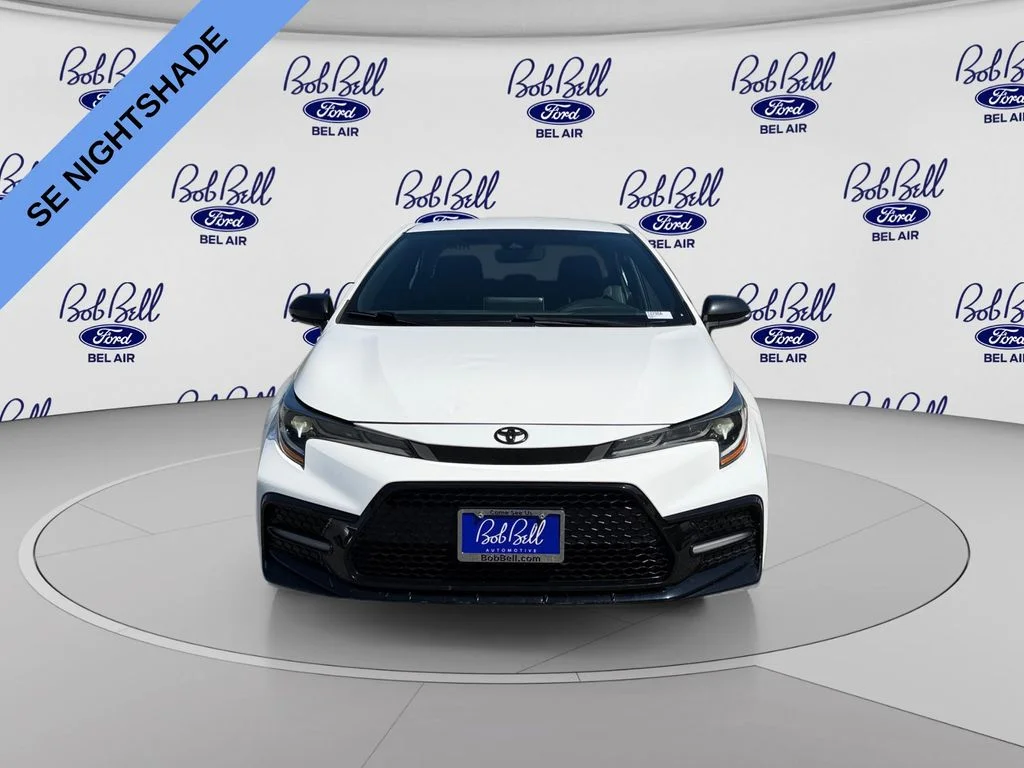 Used 2020 White Toyota SE Nightshade image 2