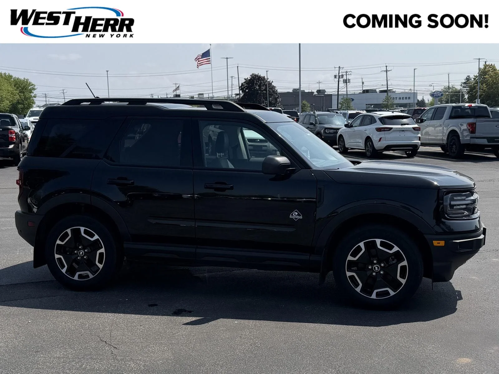 Used 2023 Shadow Black Ford Outer Banks image 1