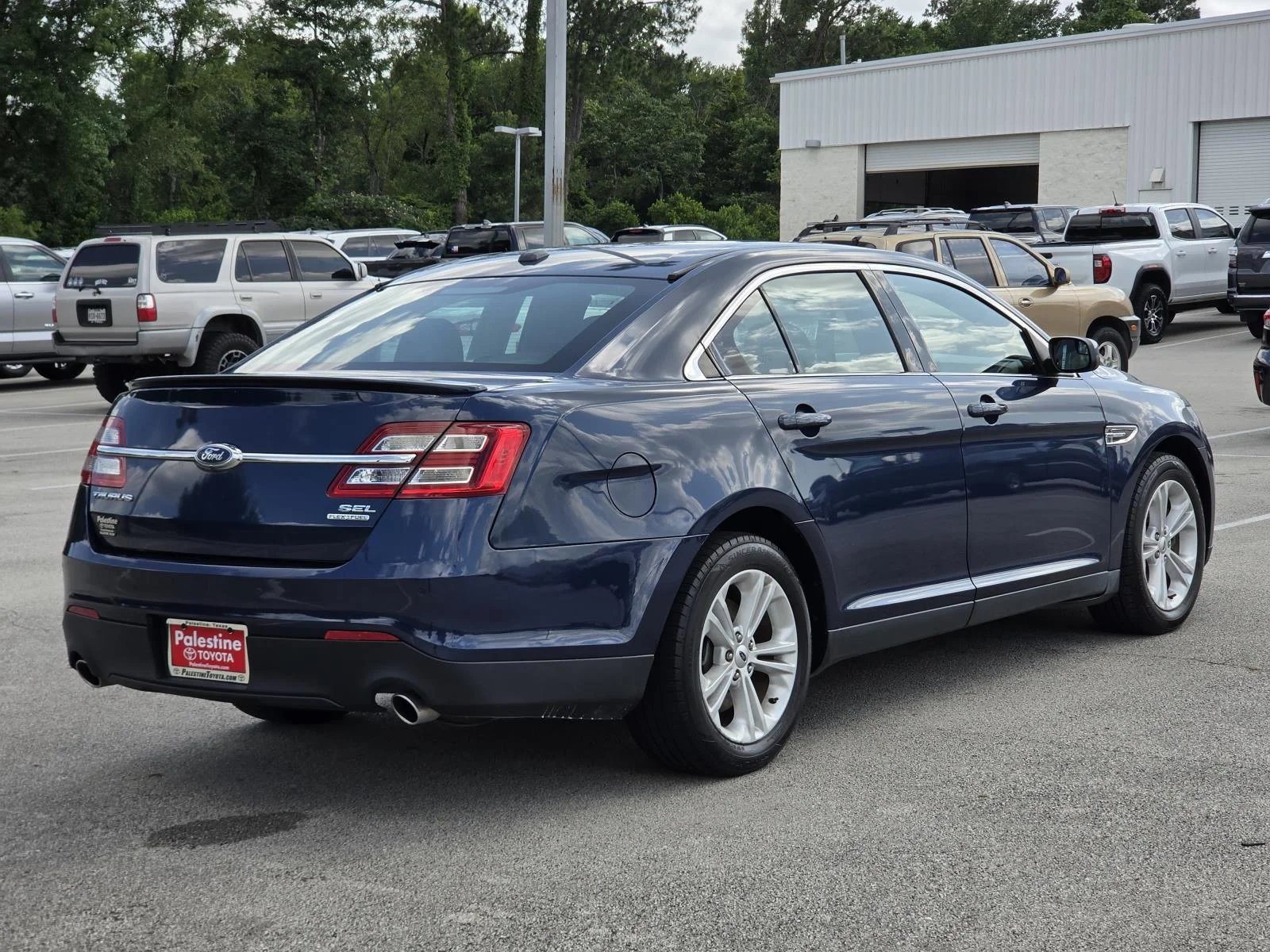 Used 2016 Blue Ford 4dr Sdn SEL FWD image 6