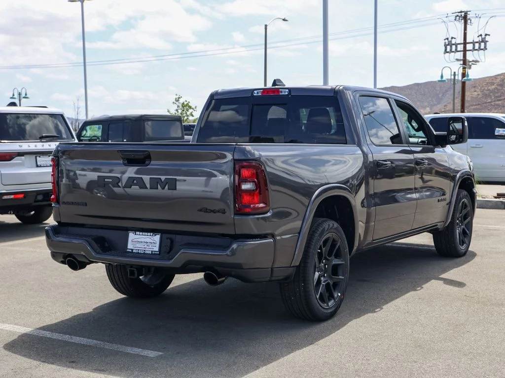 New 2026 Granite Crystal Metallic Clear-Coat Exterior Paint RAM Laramie Night Edition image 4