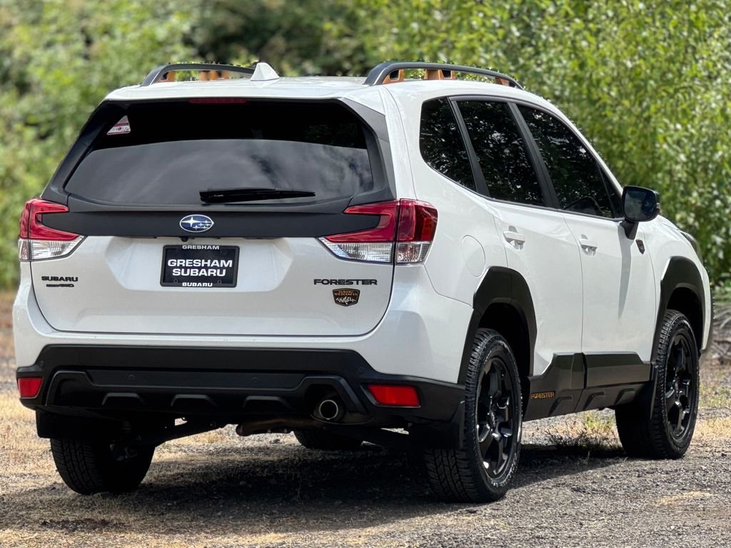 Used 2023 Crystal White Pearl Subaru Wilderness image 7