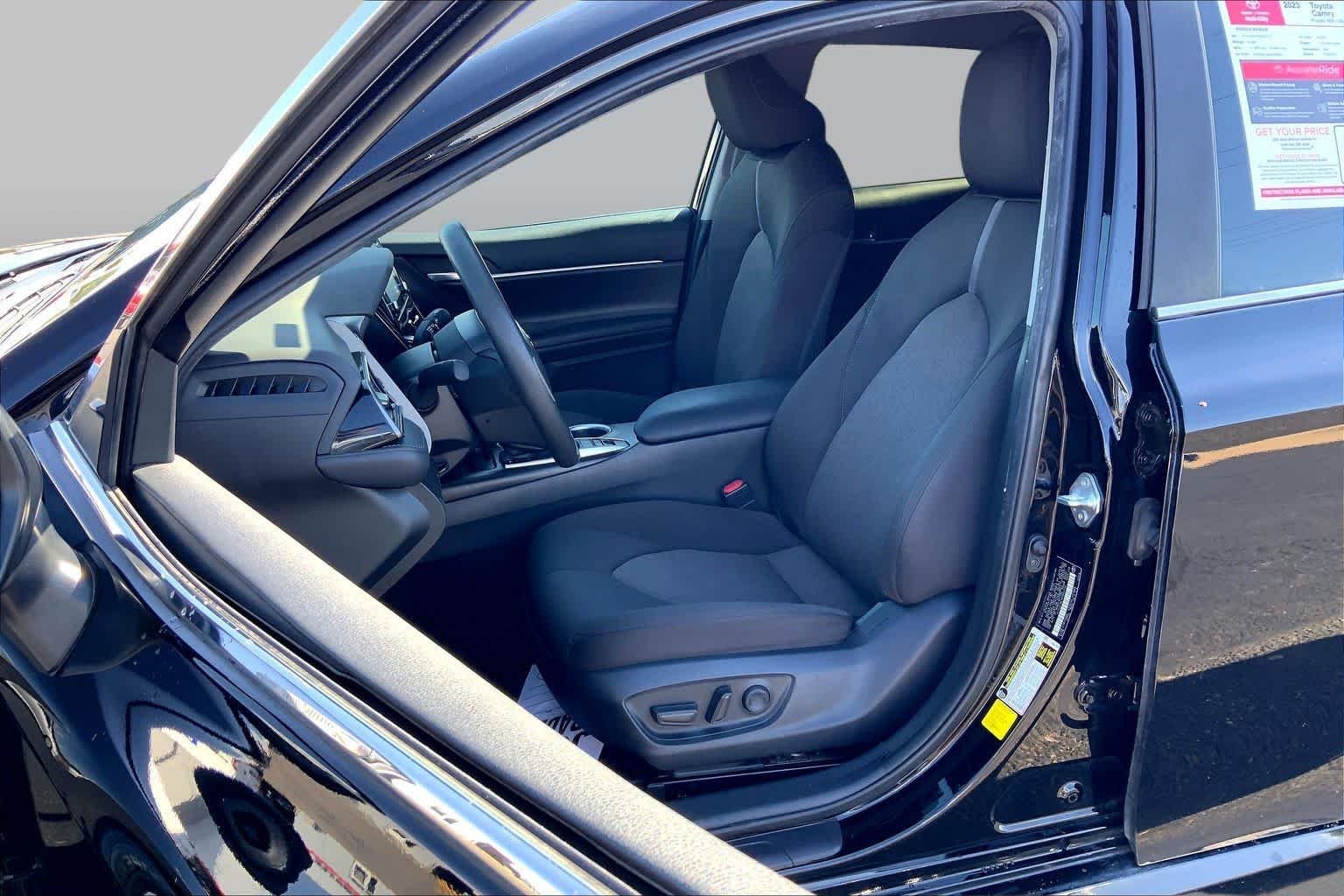 Used 2023 Midnight Black Metallic Toyota Hybrid LE image 8