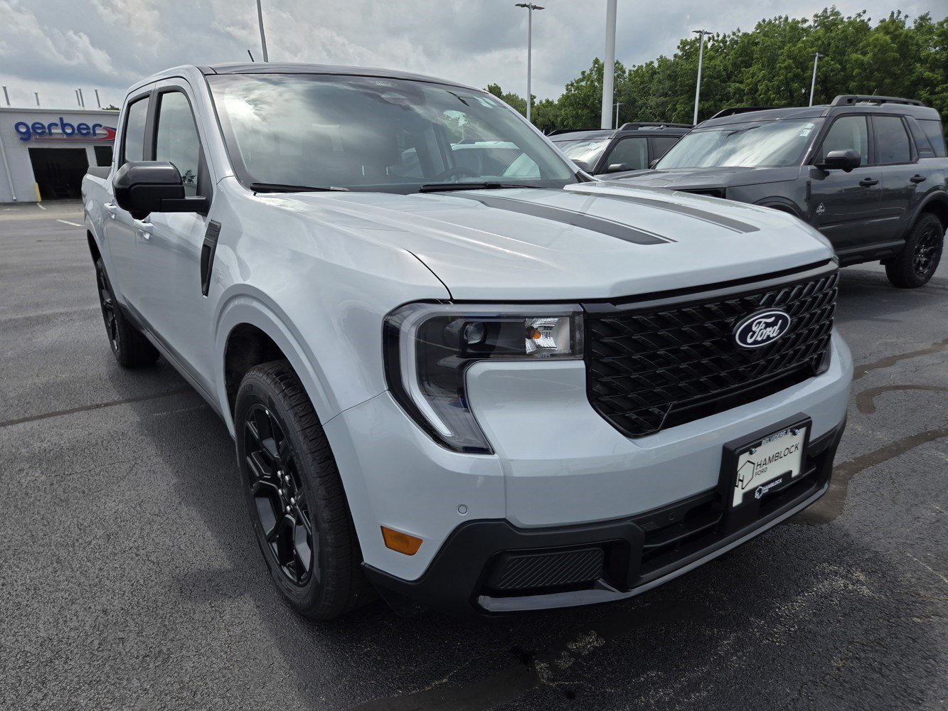 New 2026 Space White Metallic Ford LARIAT image 1