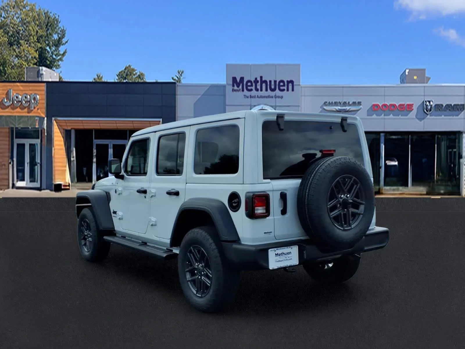 New 2026 Bright White Clearcoat Jeep Sport S image 4
