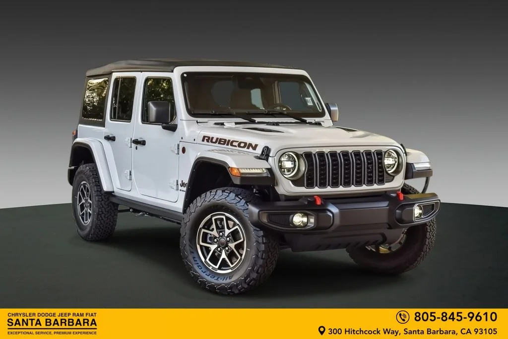 New 2026 Bright White Clearcoat Jeep Rubicon image 1