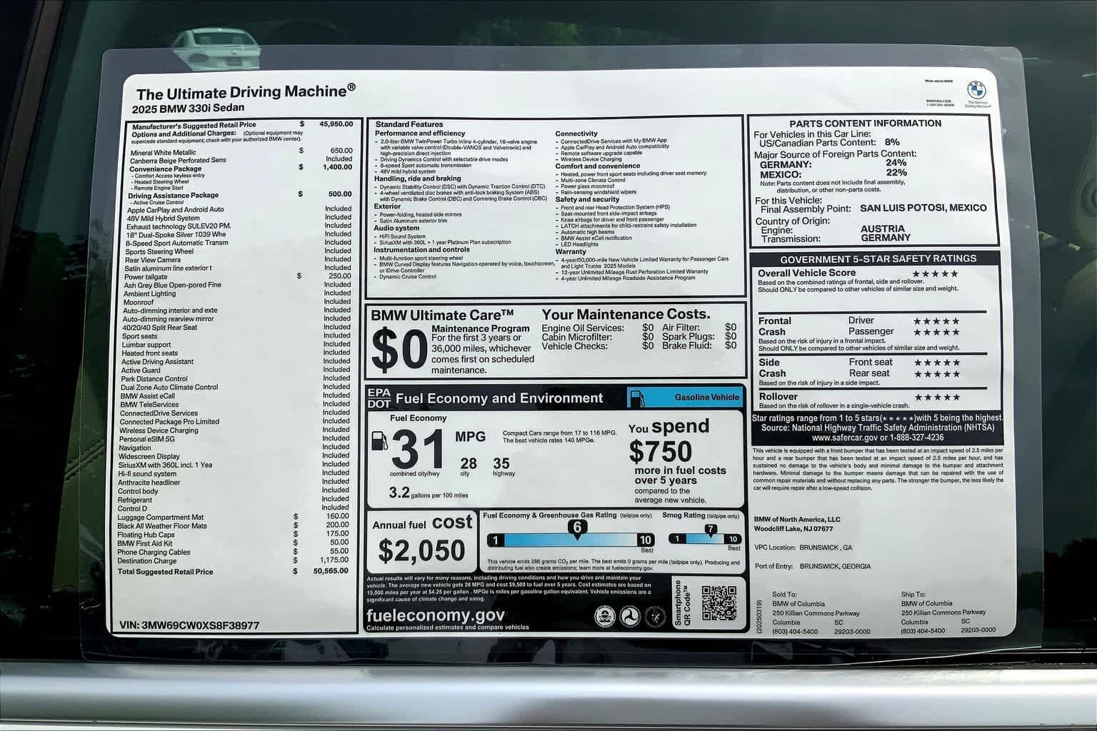 2025 BMW 3 Series 330i - Photo 19