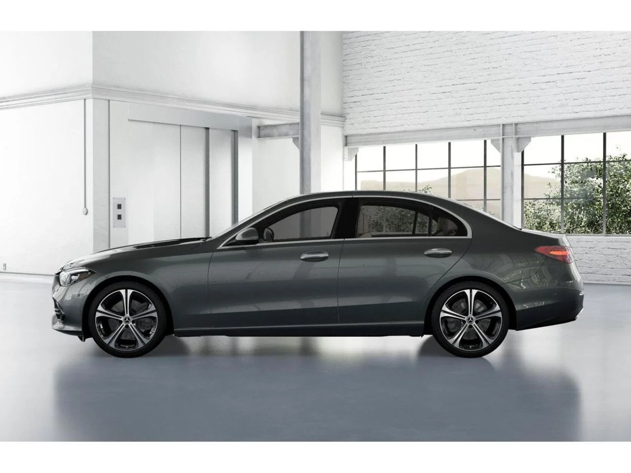 New 2026 Selenite Grey Metallic Mercedes-Benz C 300 image 34