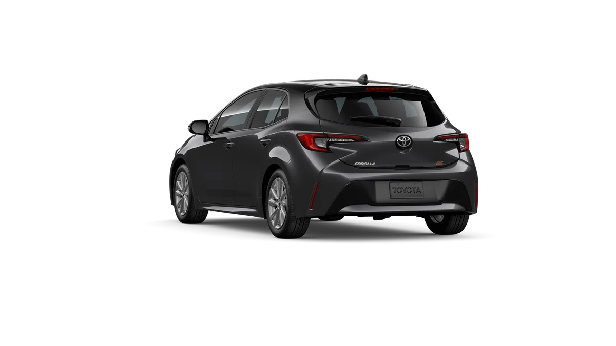 New 2026 Magnetic Gray Metallic with Midnight Black Metallic roof Toyota SE image 7