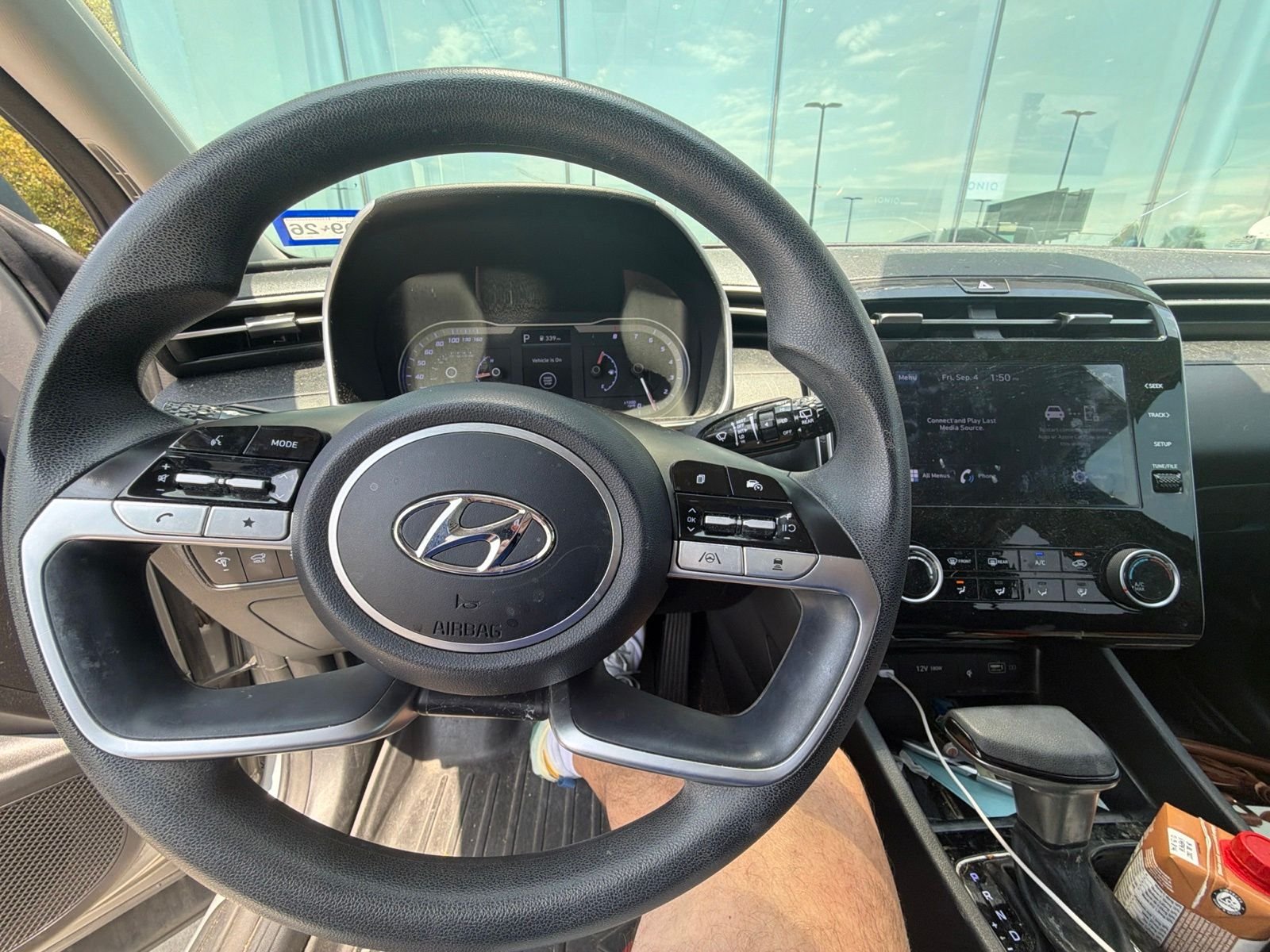 Used 2023 Shimmering Silver Hyundai SEL image 9
