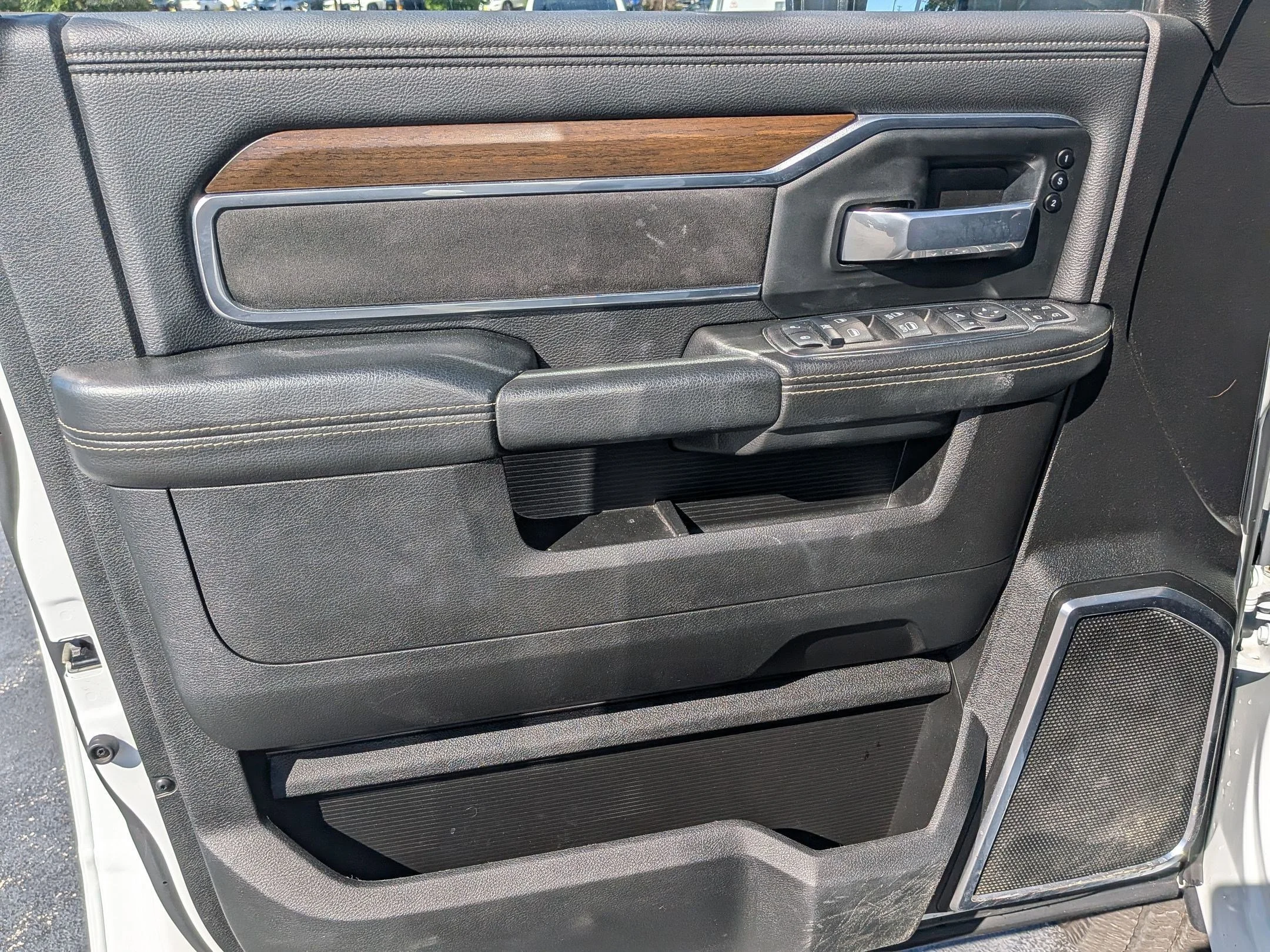 Used 2024 Bright White Clearcoat Ram Laramie image 9