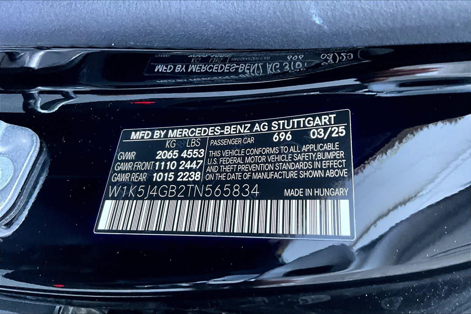 Used 2026 Night Black Mercedes-Benz CLA 250 image 30
