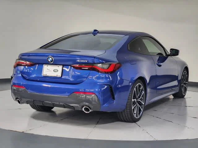 Used 2021 Portimao Blue Metallic BMW 430i image 2