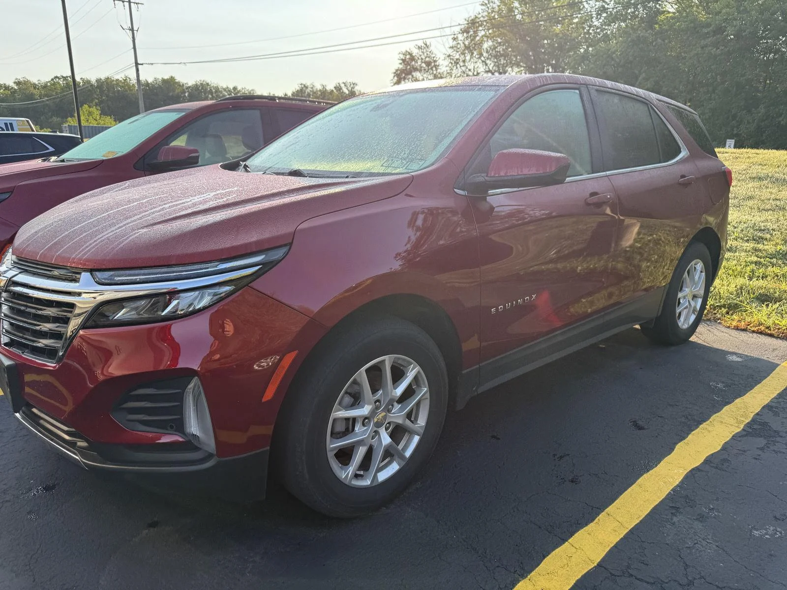 Used 2024 Radiant Red Tintcoat Chevrolet LT image 2