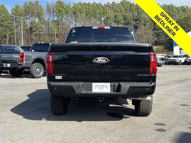New 2026 Agate Black Metallic Ford XLT image 4