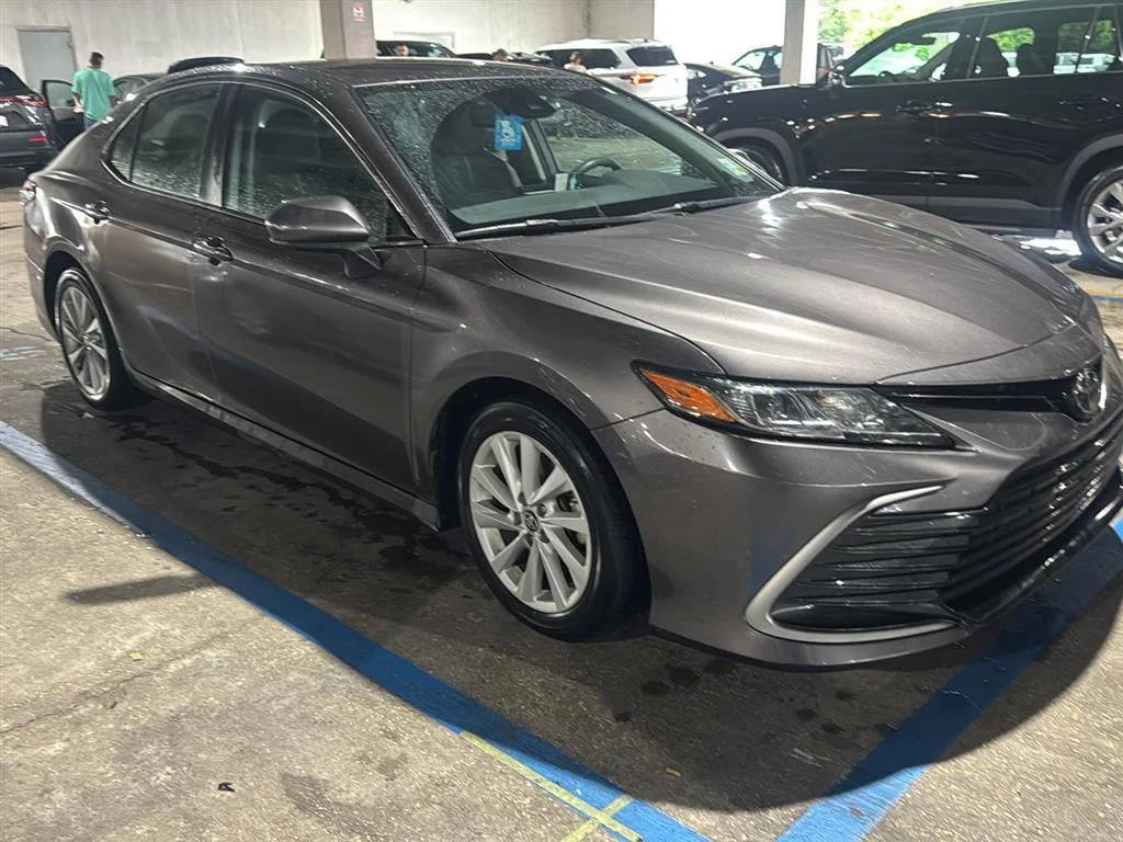Used 2022 Predawn Gray Mica TOYOTA LE image 2