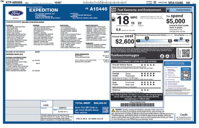 New 2027 Agate Black Metallic Ford Tremor® image 50
