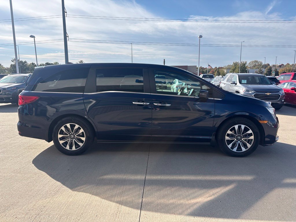 Used 2021 Blue Honda EX-L image 4