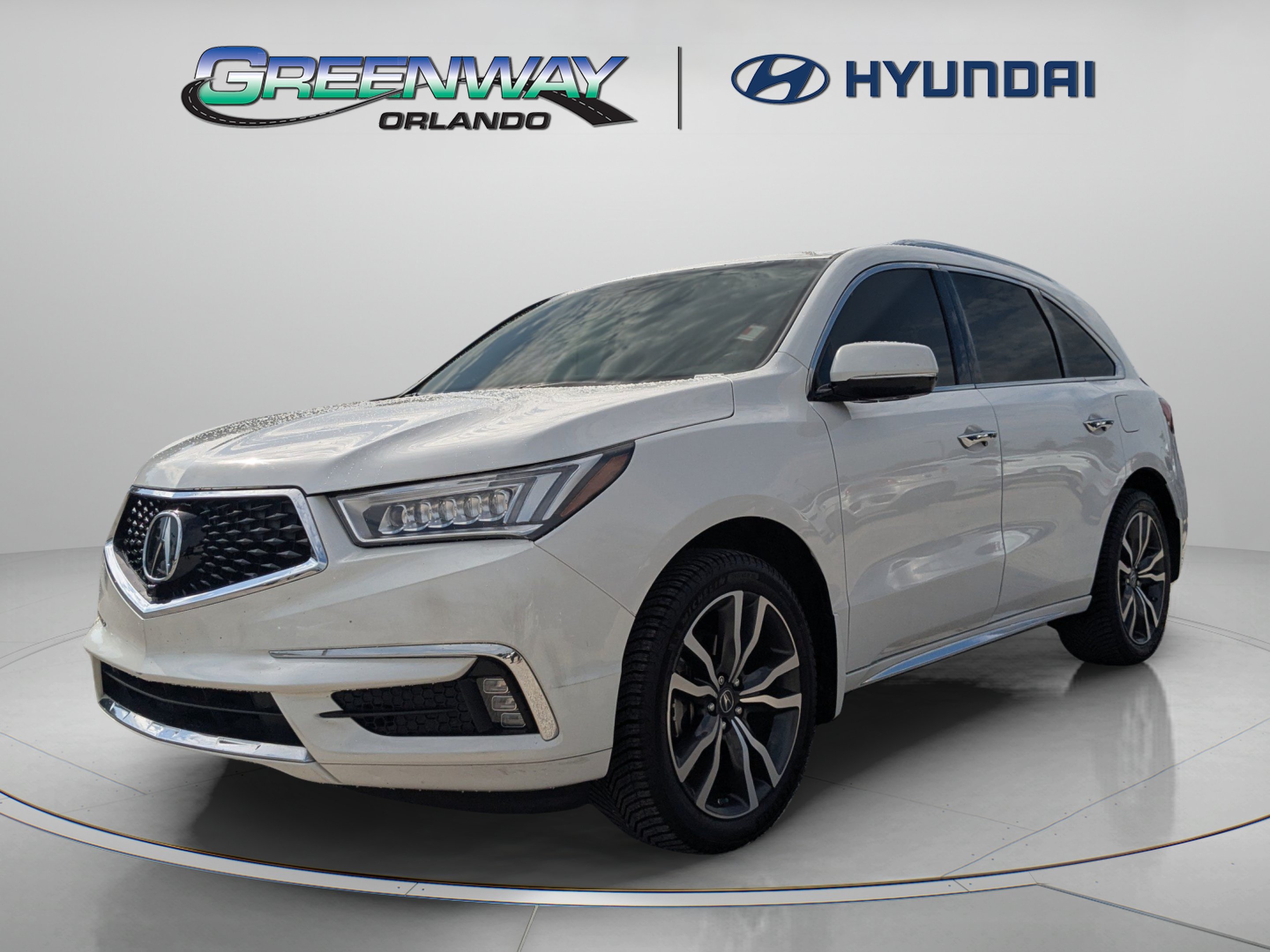 Used 2020 Platinum White Pearl Acura Advance image 4