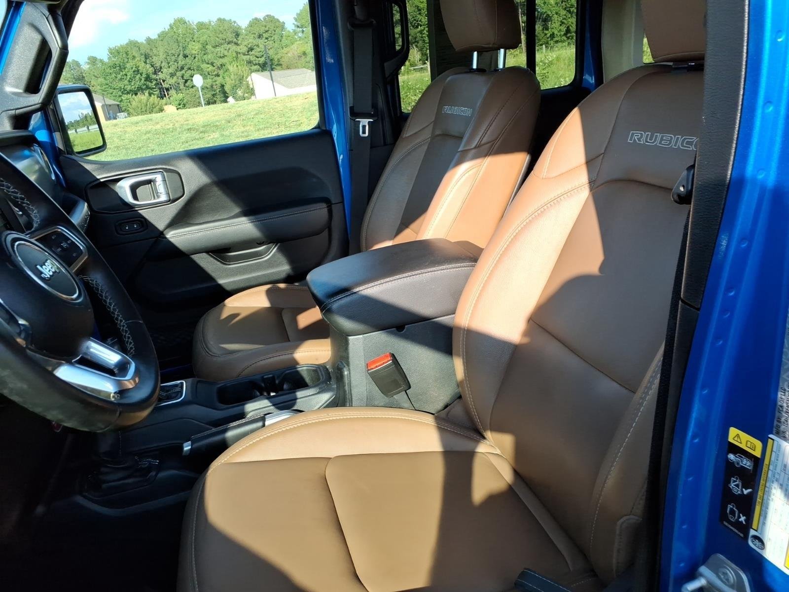 Used 2021 Hydro Blue Pearlcoat Jeep Unlimited Rubicon image 19
