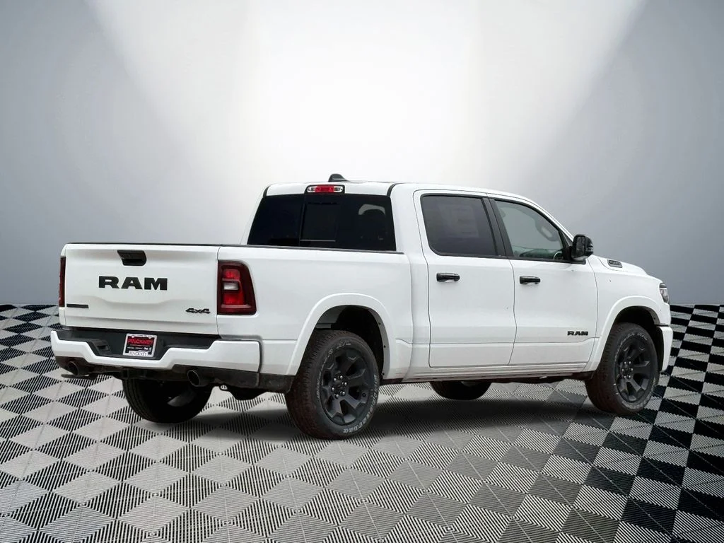 New 2026 Bright White Clear-Coat Exterior Paint RAM Big Horn/Lone Star image 5