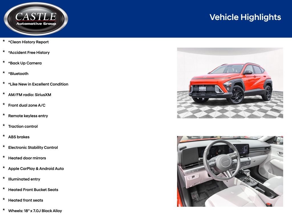 Certified Used 2026 Orange Hyundai SEL Sport image 4