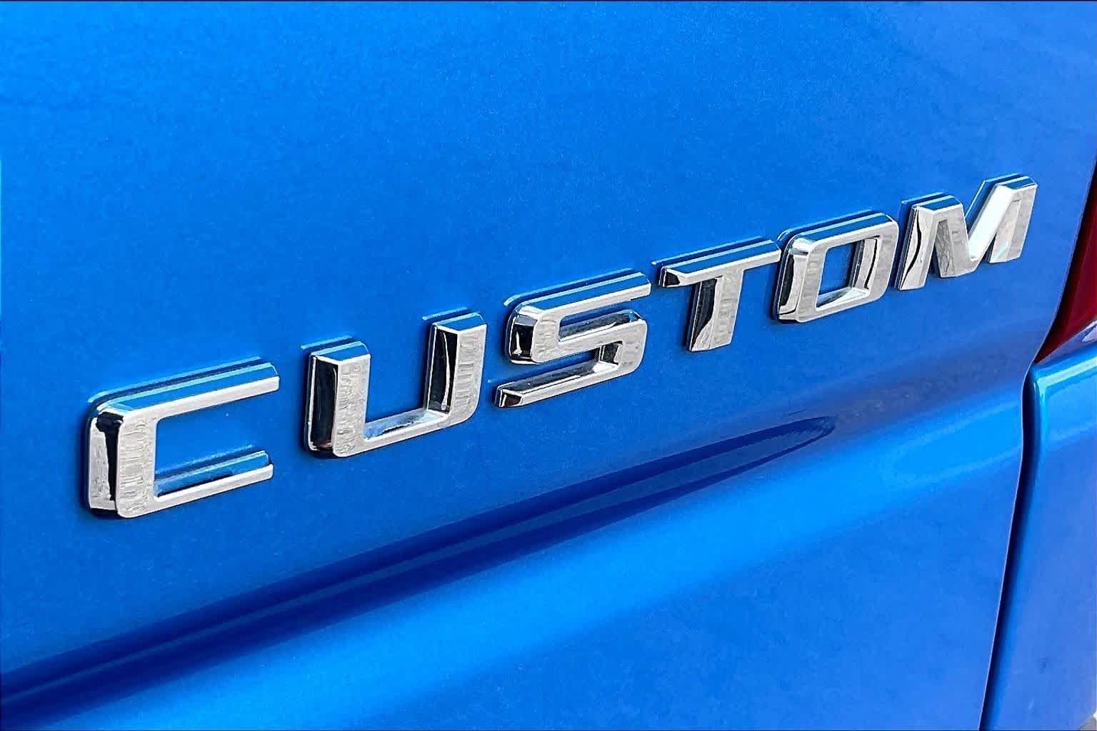 Used 2025 Riptide Blue Metallic Chevrolet Custom image 10