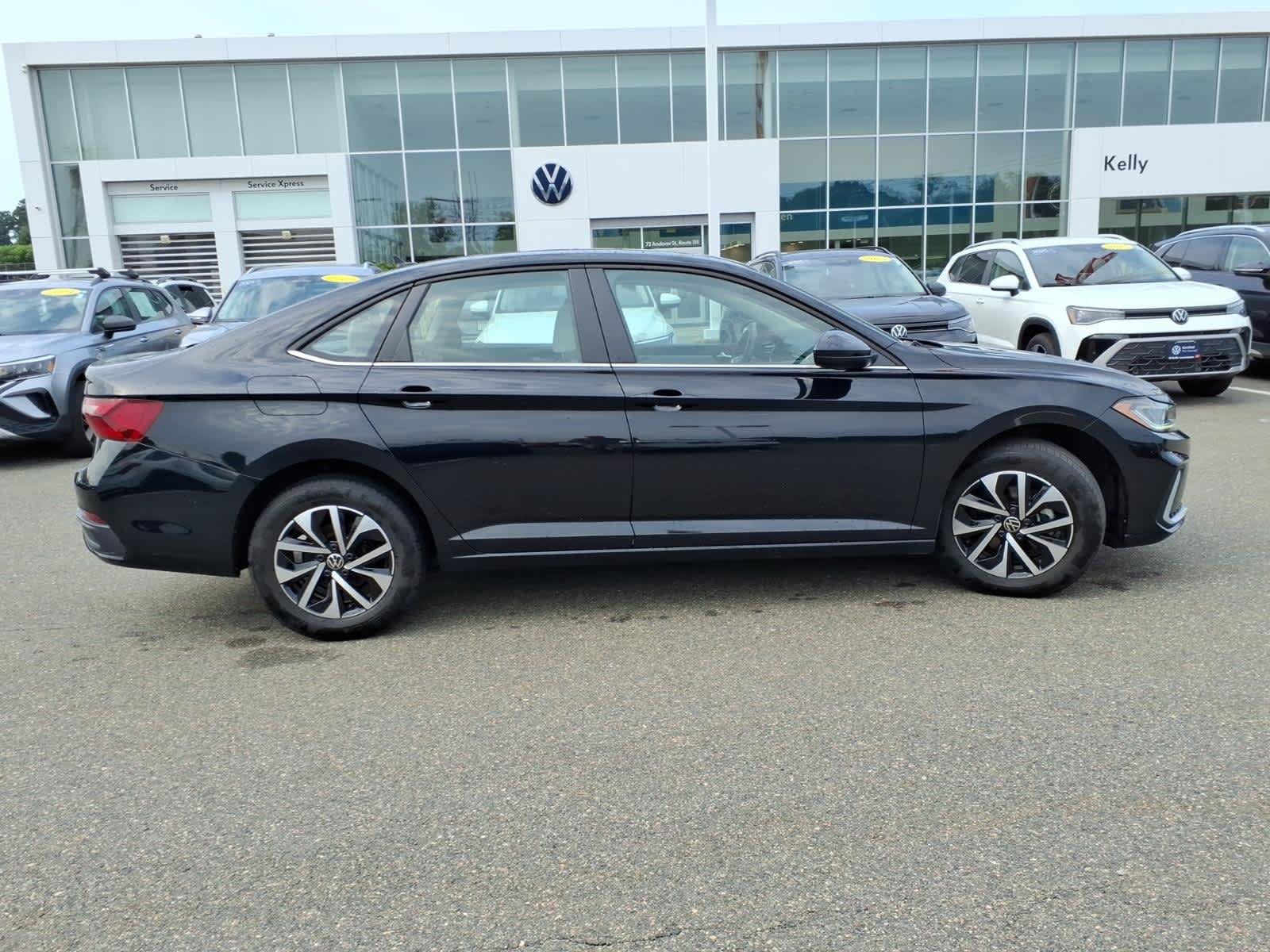 Certified Used 2025 Deep Black Pearl Volkswagen S image 4