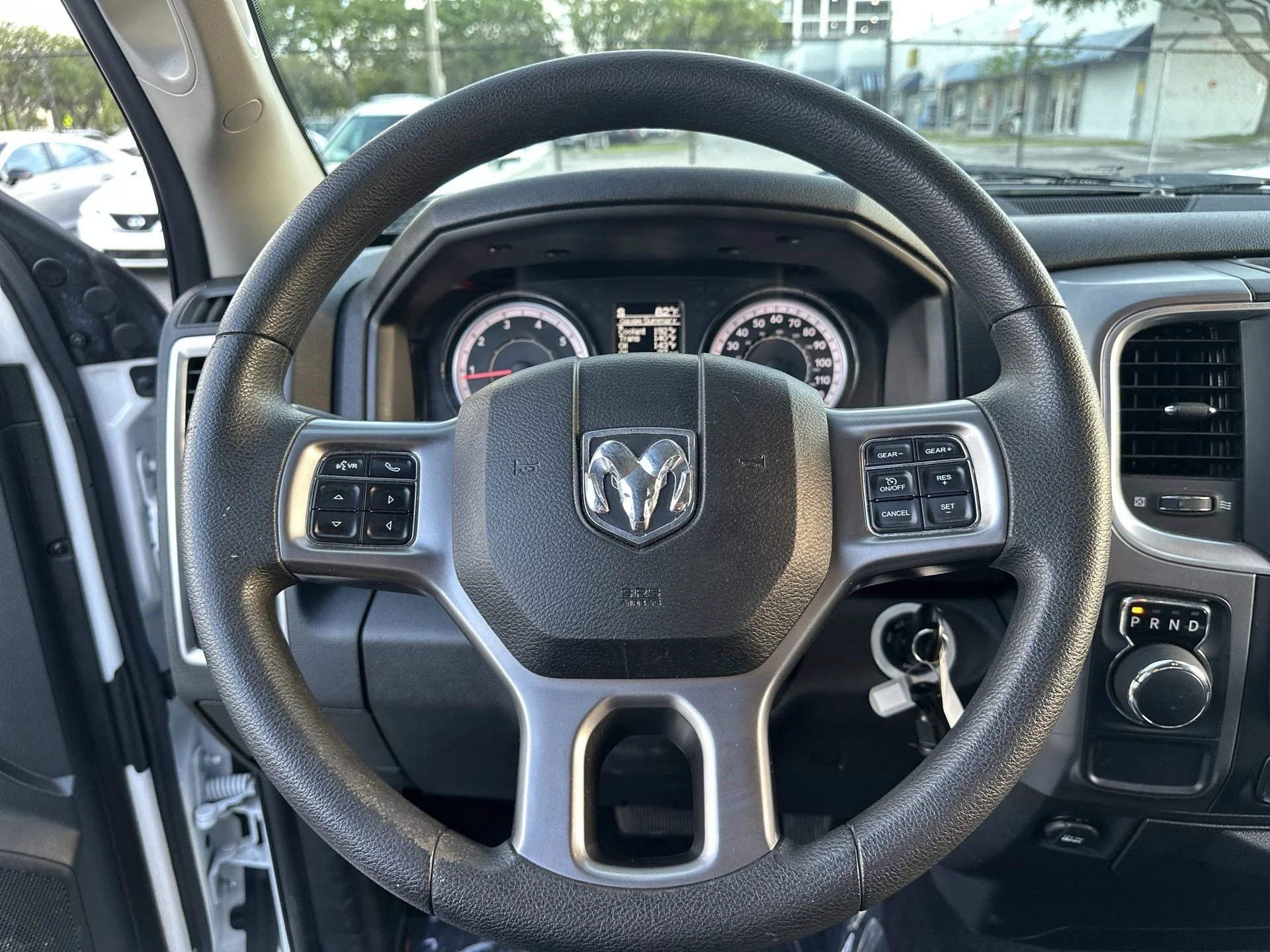 Used 2024 Bright White Clearcoat Ram SLT image 11