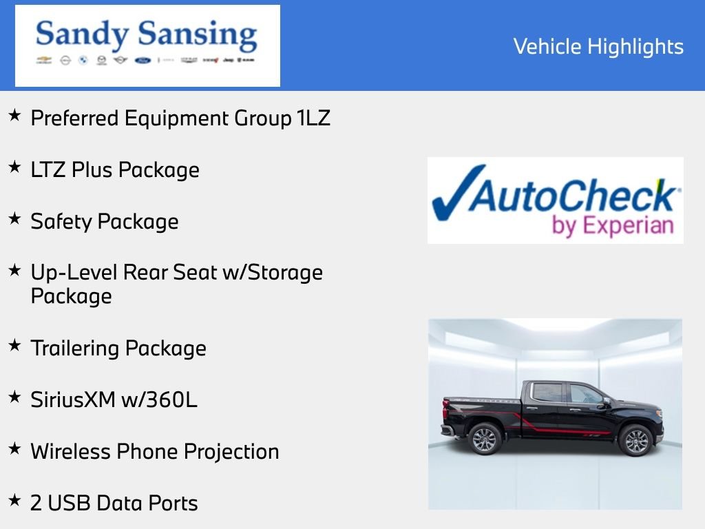 Used 2023 Black Chevrolet LTZ image 7