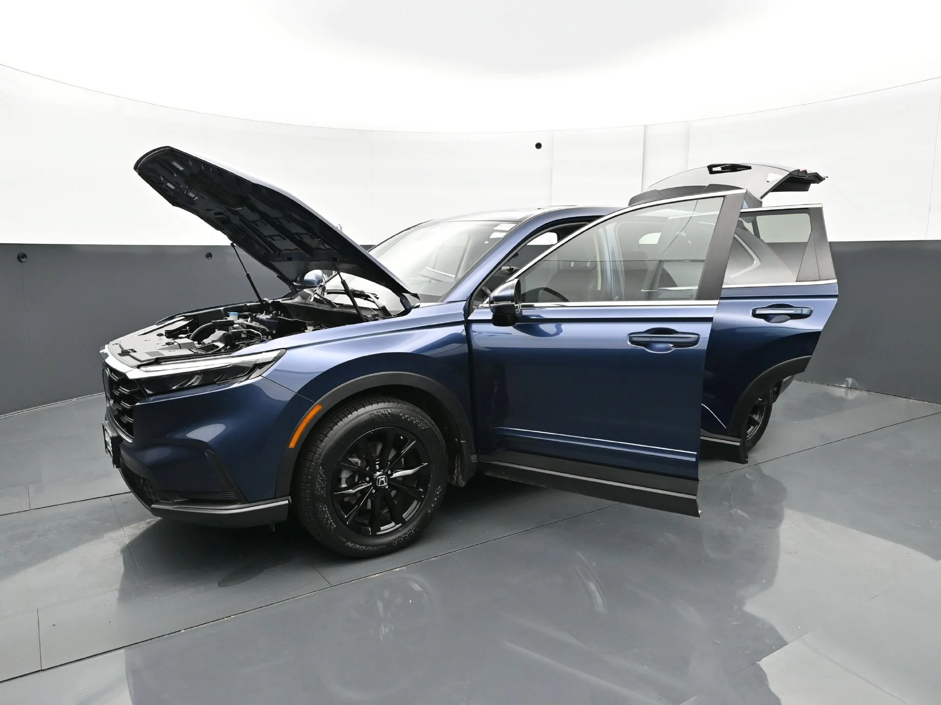 Used 2023 CANYON RIVER BLUE Honda EX-L AWD image 34