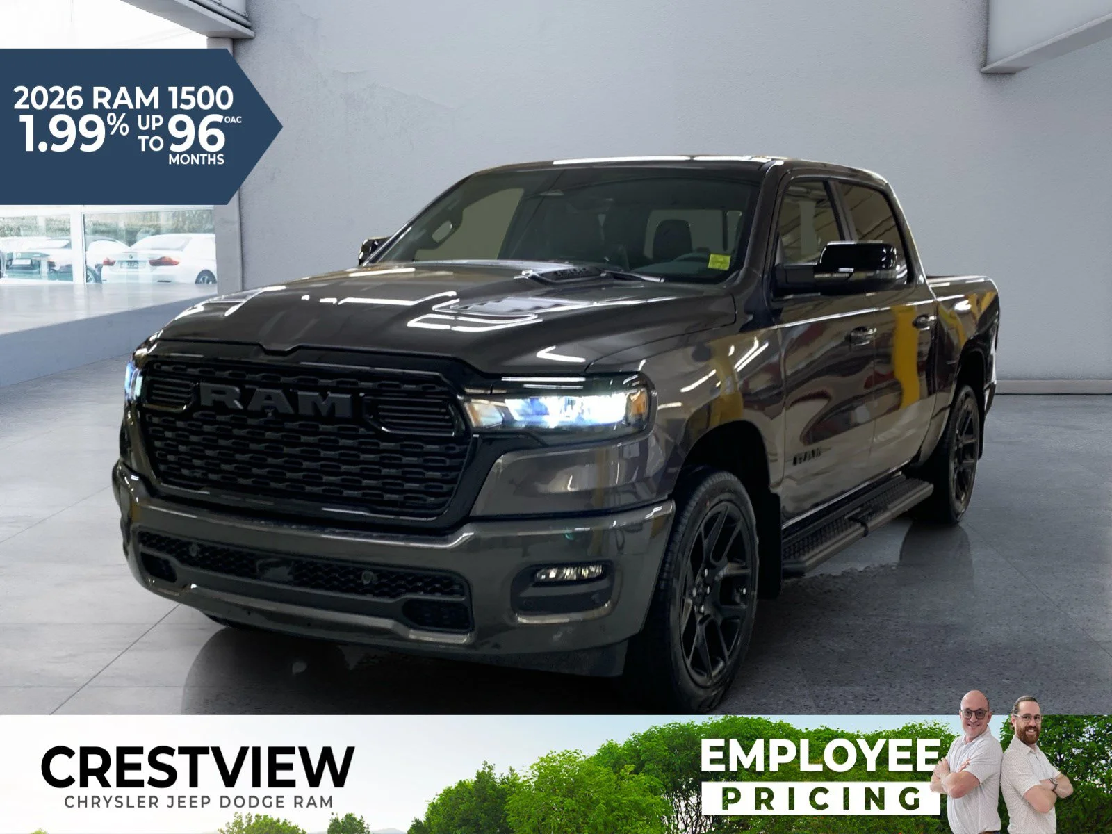 New 2026 Granite Crystal Metallic Ram Sport image 1