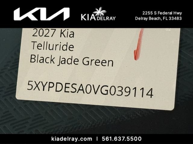 New 2027 Black Jade Green Kia X-LINE SX image 38