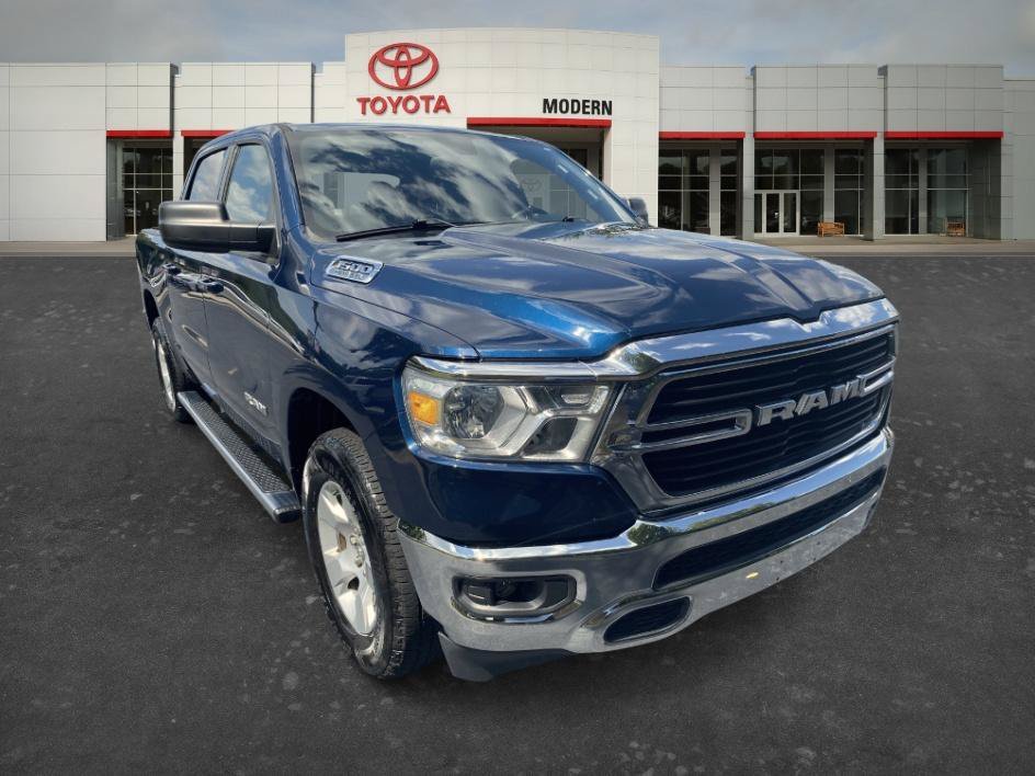 Used 2021 Patriot Blue Pearlcoat Ram Big Horn image 3